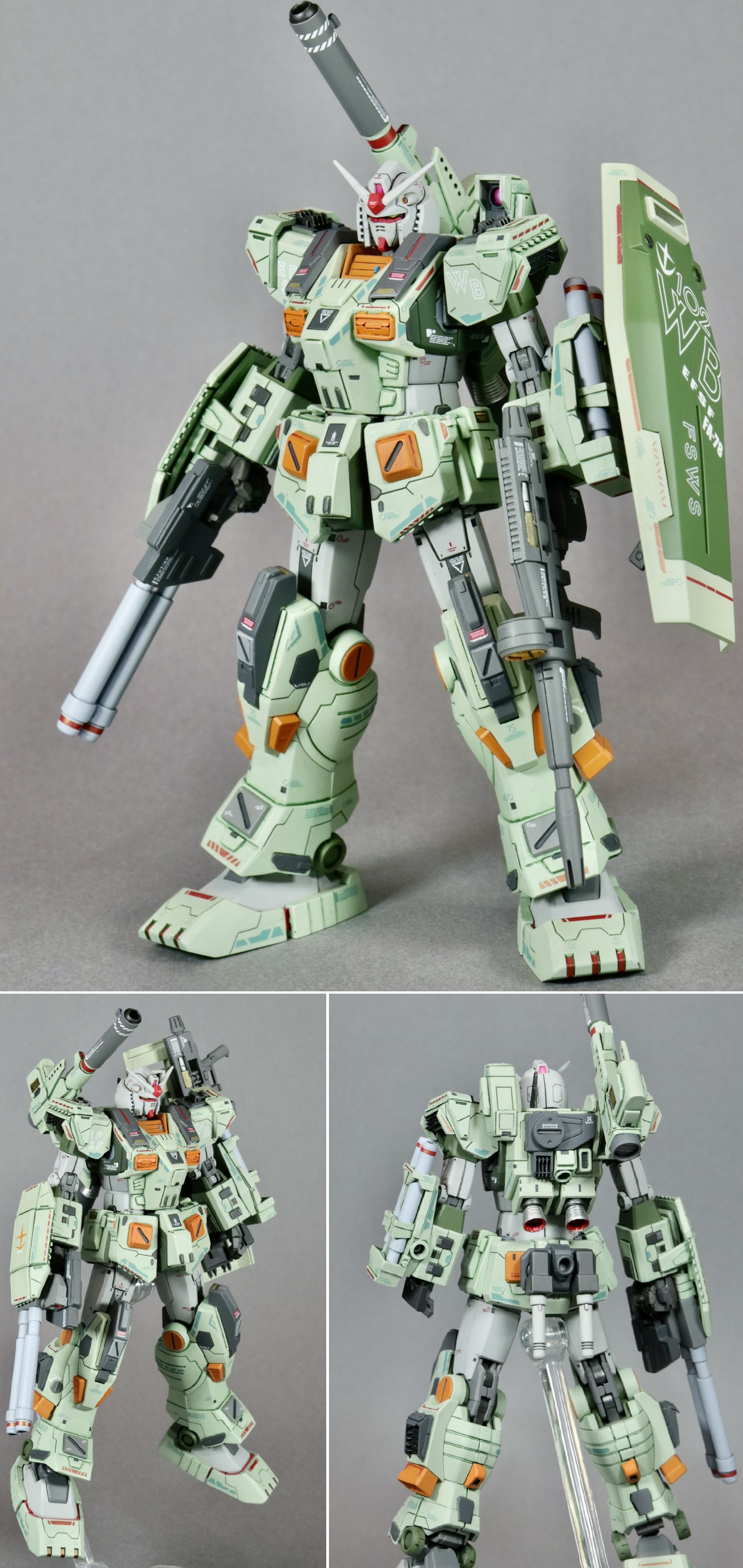 1/144 HG THE ORIGIN オリジン版 FA-78-1 フルアーマーガンダム 徹底改修 完成品｜代購幫