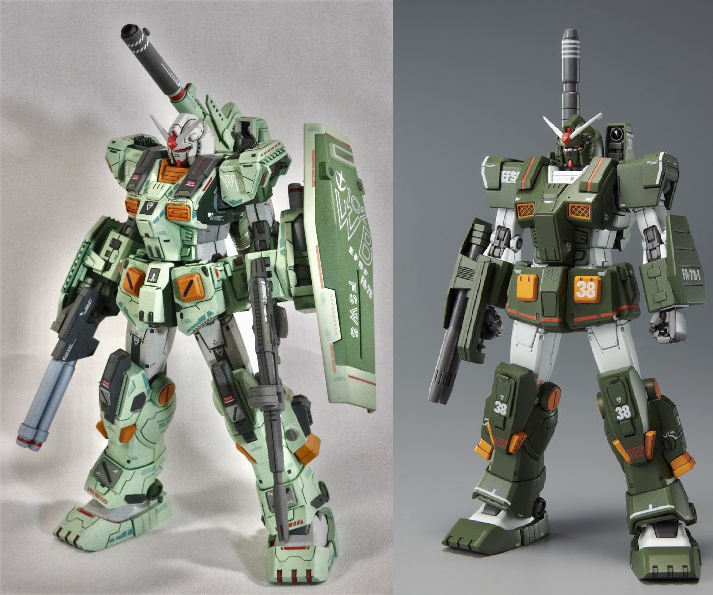 1/144 HG THE ORIGIN オリジン版 FA-78-1 フルアーマーガンダム 徹底改修 完成品｜代購幫