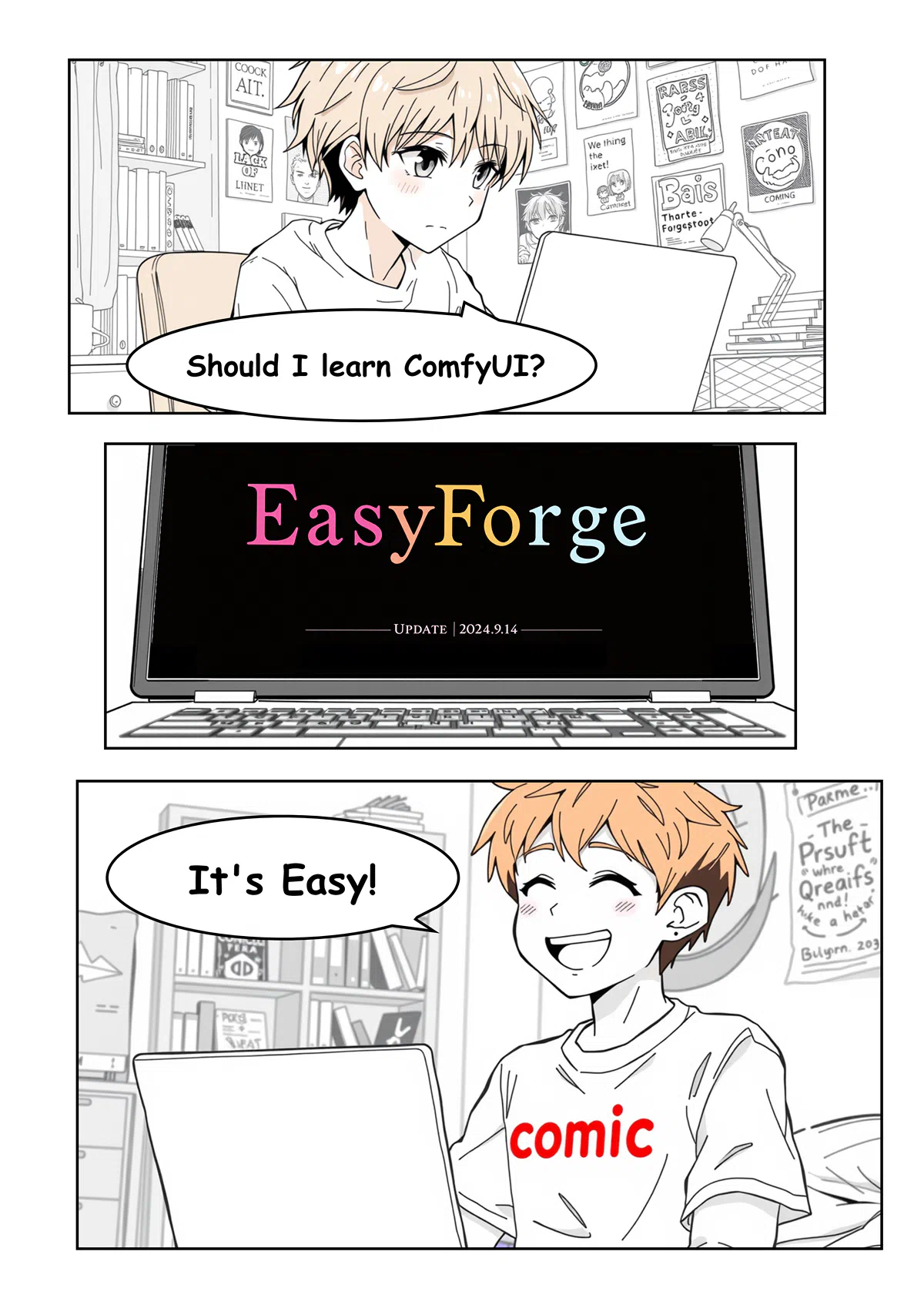 EasyForge ＋ComfyUI comic.png (3400×4800)